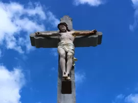 Cómo se llama la pintura que representa al Cristo de San Juan de la Cruz