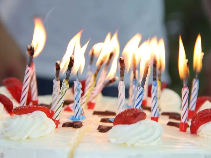 hoy un angel celebra su cumpleaños en el cielo