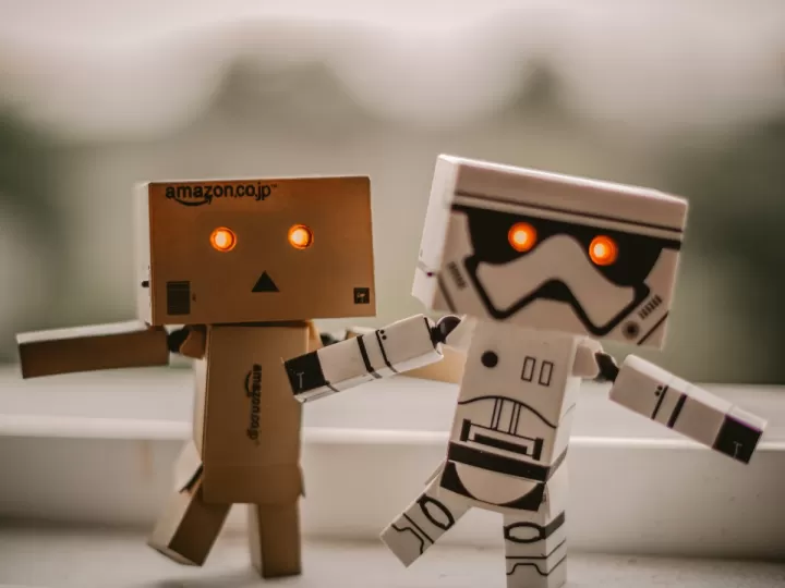 manualidad robot
