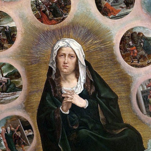 Rosario los siete dolores de la Virgen María